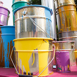 Recyclage des peintures et colles
